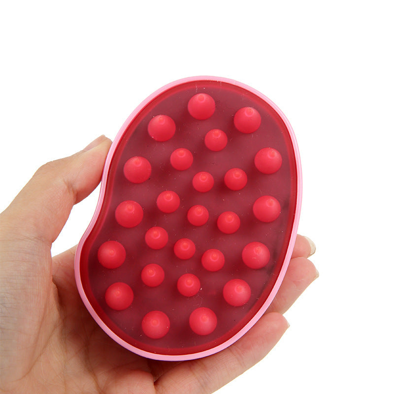 HKM-298387 Scalp Massage Comb with Airbag Design - Available in Gold, Pink, Black, and Purple