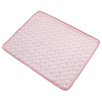 HKM-467283 Pet Cooling and Breathable Ice Silk Pad - Soft Three-Layer Polyester, Nylon & Cotton for Comfort in Summer