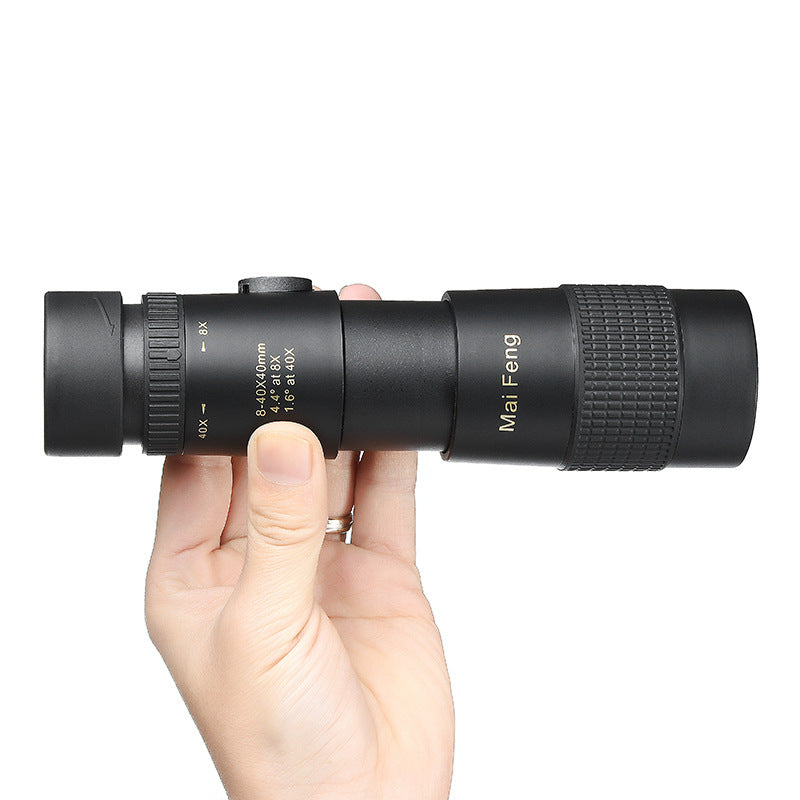 KTX-513107 High Resolution 8-40x40mm Telescope with Rotating Objective Lens and Tripod Interface