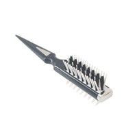HKM-099987 Multifunctional Hair Shark Styling Comb and Dryer in Black and White