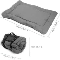 HKM-578771 Portable Waterproof Dog & Cat Bed - Foldable Travel Pet Mat with Non-Slip Base, Easy to Clean and Ideal for Outdoor Use