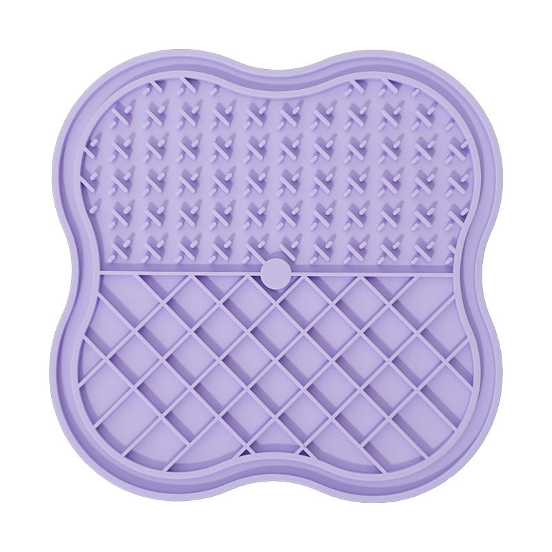 HKM-870035 Silicone Pet Snack Catcher for Dogs - 20cm - Available in Orange, Blue, Pink, Purple