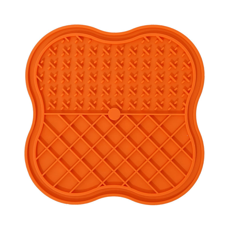 HKM-870035 Silicone Pet Snack Catcher for Dogs - 20cm - Available in Orange, Blue, Pink, Purple