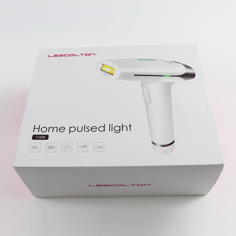HKM-241427 LESCOLTON T-009 Laser Hair Removal Device with 2 Laser Heads and Accessories for Home Use