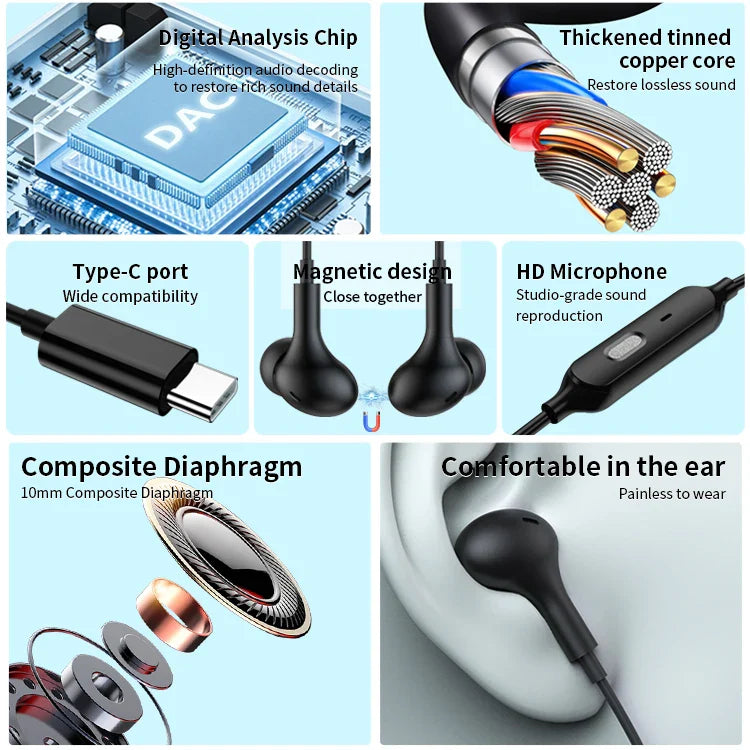 KTX-994195 Wired Metal Bass Gaming Headphones with Voice Changing and Recording Feature