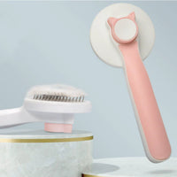 HKM-396371 Gentle Pet Cat Grooming Comb for Easy Hair Removal and De-shedding