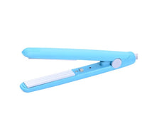 HKM-289747 Mini Splint Curling Iron - Tourmaline Ceramic, 15mm Diameter, 200°C Temperature Range, Wet and Dry Use