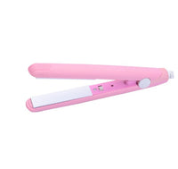 HKM-289747 Mini Splint Curling Iron - Tourmaline Ceramic, 15mm Diameter, 200°C Temperature Range, Wet and Dry Use