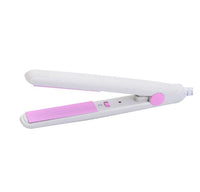 HKM-289747 Mini Splint Curling Iron - Tourmaline Ceramic, 15mm Diameter, 200°C Temperature Range, Wet and Dry Use