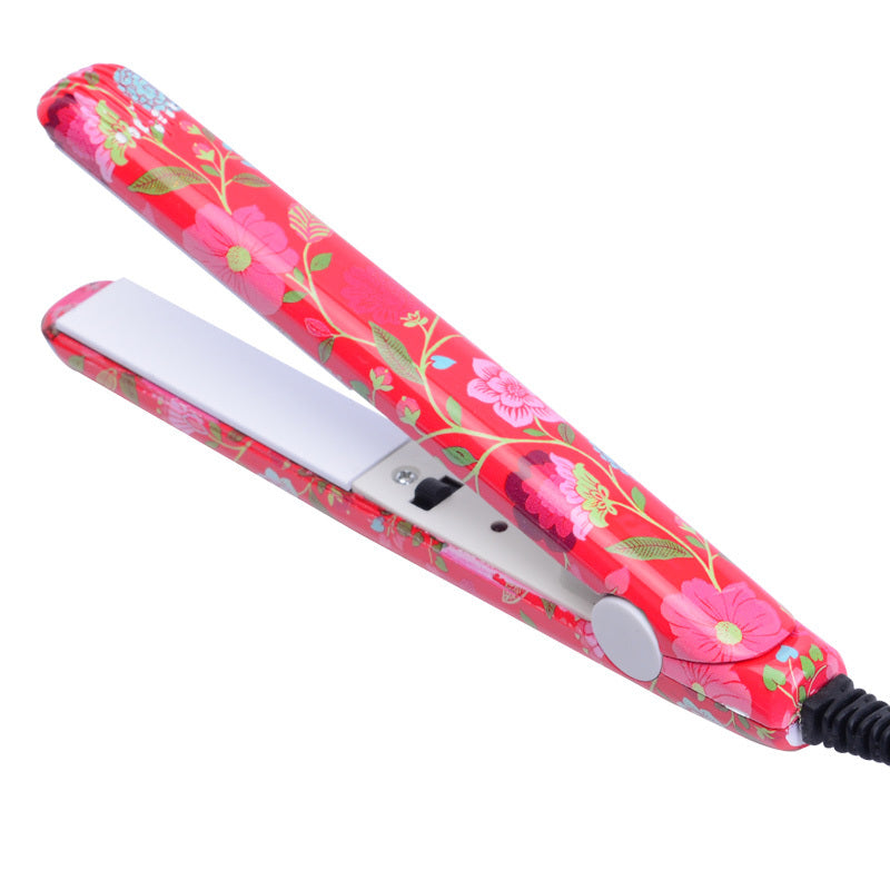 KTX-289747 Mini Splint Curling Iron - Tourmaline Ceramic, 15mm Diameter, 200°C Temperature Range, Wet and Dry Use