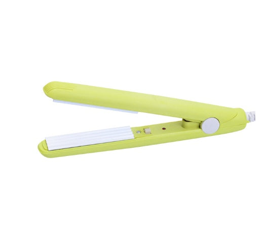 KTX-289747 Mini Splint Curling Iron - Tourmaline Ceramic, 15mm Diameter, 200°C Temperature Range, Wet and Dry Use