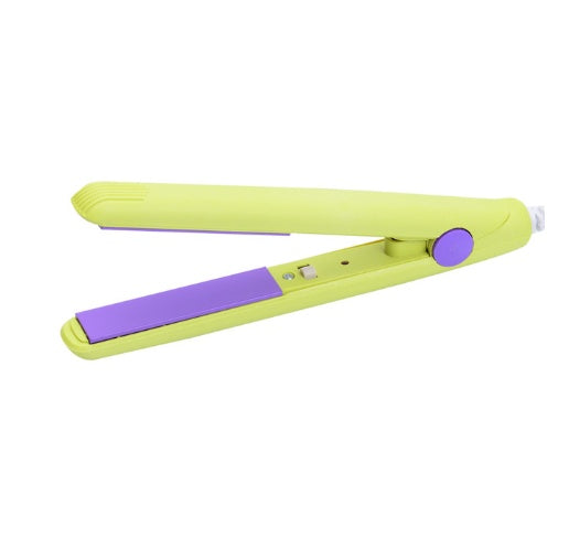 KTX-289747 Mini Splint Curling Iron - Tourmaline Ceramic, 15mm Diameter, 200°C Temperature Range, Wet and Dry Use