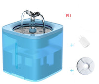 HKM-112915 Automatic Pet Drinking Fountain for Cats and Dogs - 2L Capacity, USB Powered, Multiple Color Options