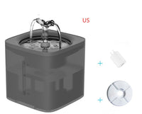 HKM-112915 Automatic Pet Drinking Fountain for Cats and Dogs - 2L Capacity, USB Powered, Multiple Color Options