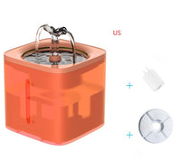 HKM-112915 Automatic Pet Drinking Fountain for Cats and Dogs - 2L Capacity, USB Powered, Multiple Color Options