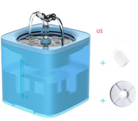 HKM-112915 Automatic Pet Drinking Fountain for Cats and Dogs - 2L Capacity, USB Powered, Multiple Color Options