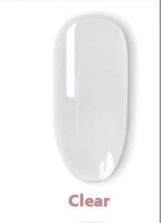 HKM-616275 Milky and Pink Polygel Nail Kit with Fast Crystal Extension Glue - 30ml, Lasts 45 Days