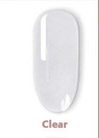 HKM-616275 Milky and Pink Polygel Nail Kit with Fast Crystal Extension Glue - 30ml, Lasts 45 Days