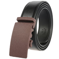 HKM-857235 Automatic Buckle Men's Belt - Stylish and Durable Casual Accessory