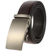 HKM-857235 Automatic Buckle Men's Belt - Stylish and Durable Casual Accessory