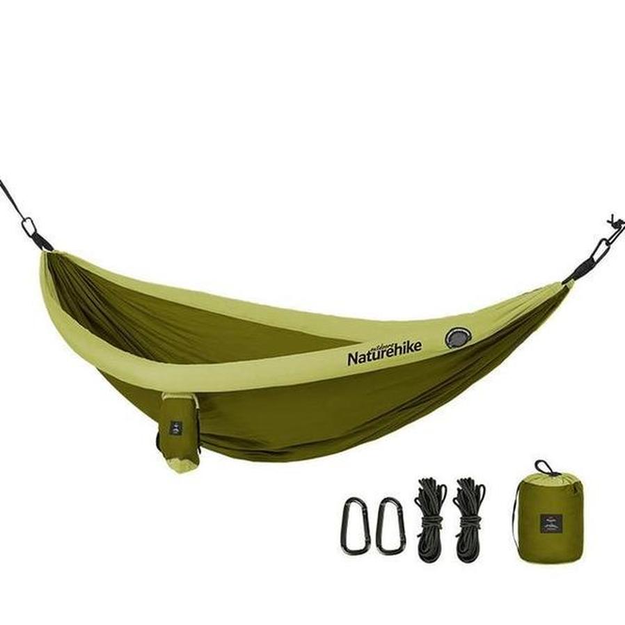 HKM-545683 Double Camping Hammock with Anti-Rollover Design for Enhanced Stability