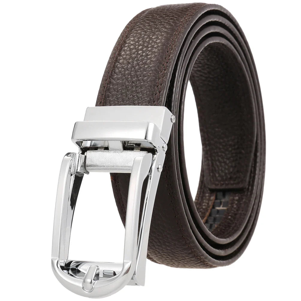 HKM-167955 Automatic Buckle Belt 3.0cm Width with Fashionable Design