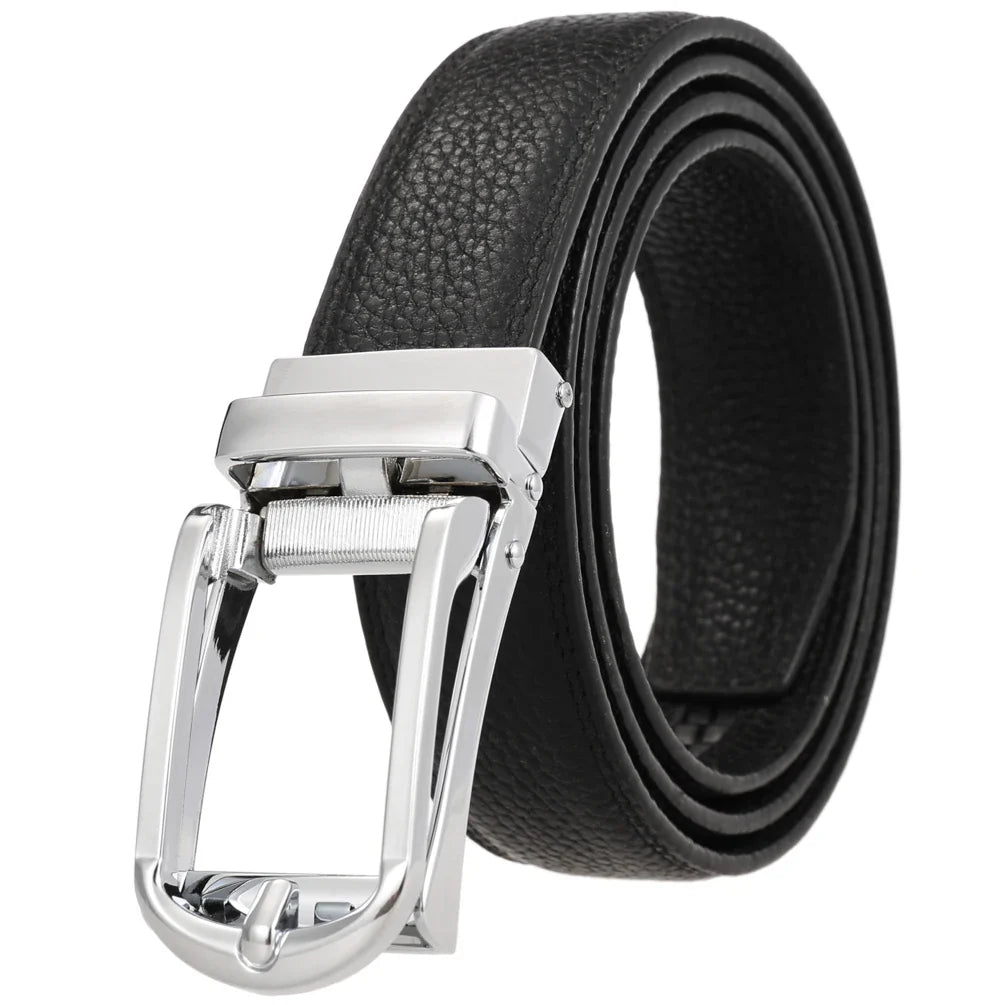 HKM-167955 Automatic Buckle Belt 3.0cm Width with Fashionable Design