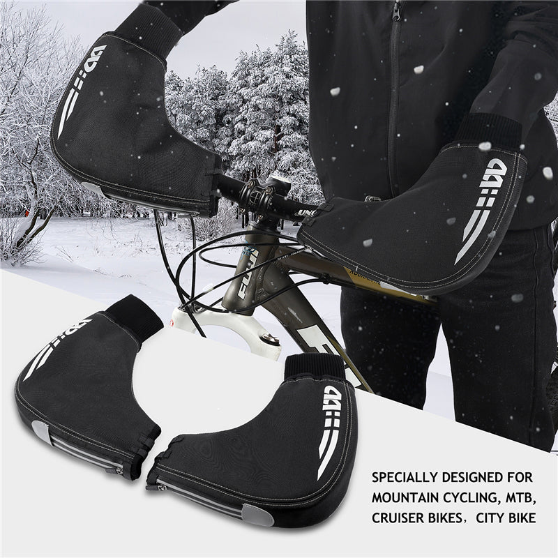 HKM-028627 Winter Cycling Handlebar Gloves for Enhanced Grip and Warmth