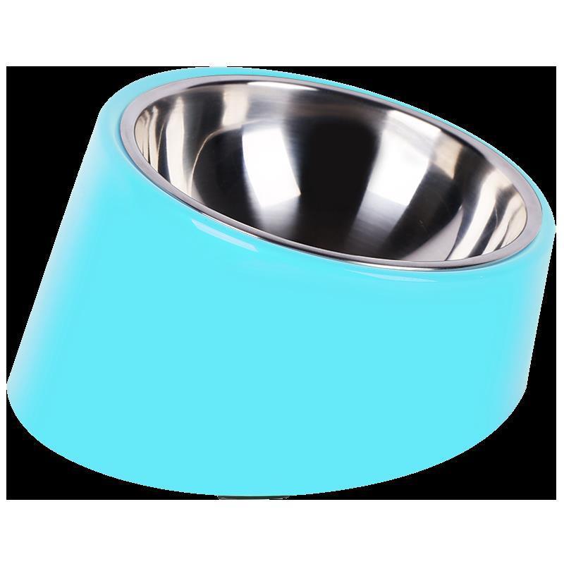 HKM-979539 Oblique Mouth Cat Food Bowl - Stylish and Functional Pet Dining Solution