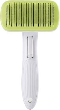 HKM-735251 Automatic Hair Removal Pet Comb for Dogs and Cats - One Click Cleaning Needle Design, Universal Grip, Size 10.7*19.5cm