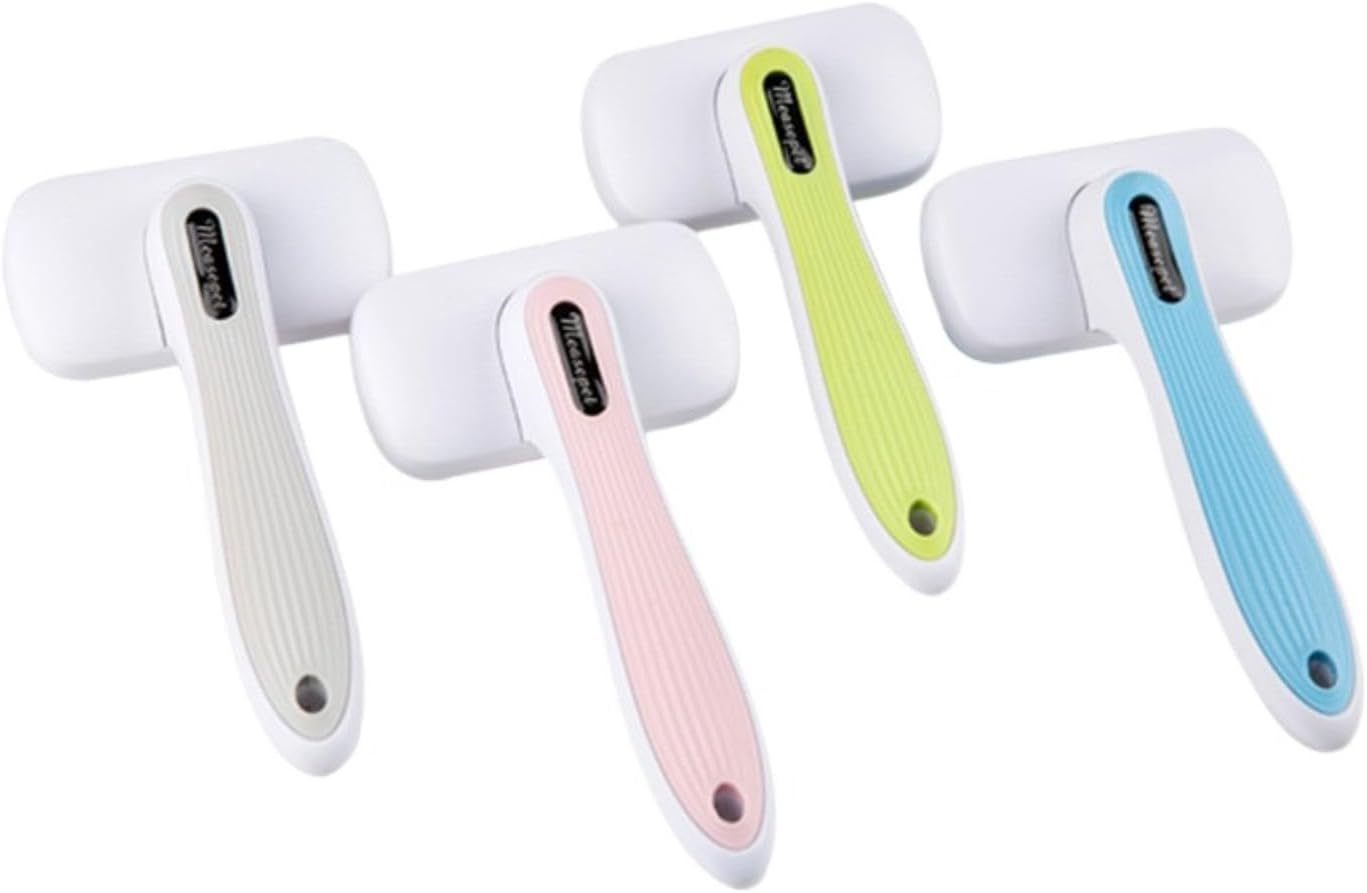 HKM-735251 Automatic Hair Removal Pet Comb for Dogs and Cats - One Click Cleaning Needle Design, Universal Grip, Size 10.7*19.5cm