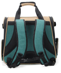 HKM-333907 Pet Backpack Carrier for Dogs and Cats - Travel-Friendly Space Bag