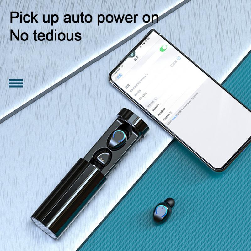 KTX-853395 Wireless Binaural Headphones with V5.0 Bluetooth Technology and 4-5 Hours Playtime