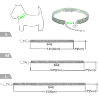 HKM-541587 Colorful Diamond-Patterned Elastic Pet Collar for Dogs and Cats ¨C Ideal for All Seasons and Princess Style