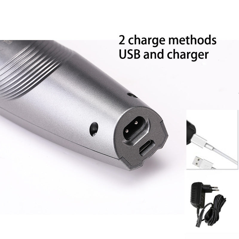 HKM-890195 Professional Electric Hair Clipper with Stainless Steel Blades, EU/US/UK/Australia Compatible, 60 Min Runtime