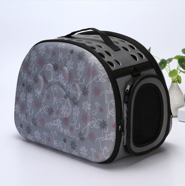 HKM-496595 Collapsible Portable Pet Travel Bag for Easy On-the-Go Transportation