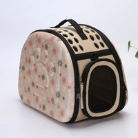 HKM-496595 Collapsible Portable Pet Travel Bag for Easy On-the-Go Transportation