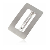 HKM-929235 Geometric Metal Square Hair Clip for Women and Girls