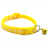 HKM-425171 Sapphire Blue and Colorful Cat and Dog Collars with Bells and Name Pendants
