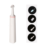 HKM-317011 Electric Pet Tooth Polisher with Interchangeable Brush Heads and Dual Power Options