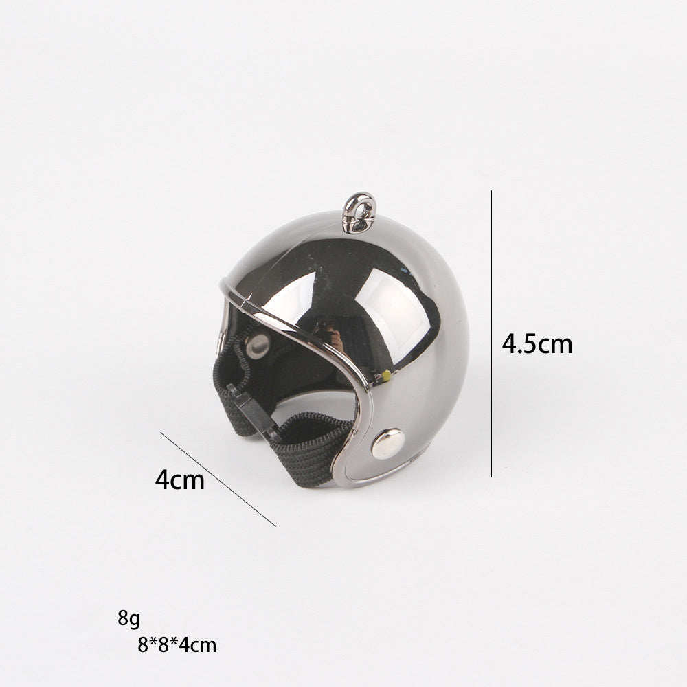 HKM-341523 Adjustable Pet Helmet for Small Birds and Chickens ¨C Protective Headwear for Sunny and Rainy Days