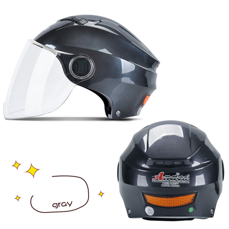 KTX-005907 Lightweight Universal Heated Winter Helmet for Cold Weather Comfort