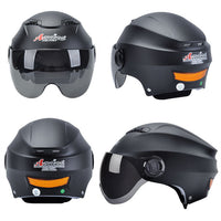 HKM-005907 Lightweight Universal Heated Winter Helmet for Cold Weather Comfort