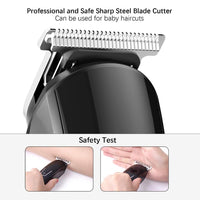 HKM-855123 Electric Hair Clipper and Shaver with USB Charging and Push Button Control