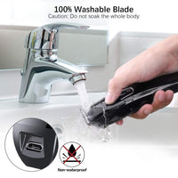 HKM-855123 Electric Hair Clipper and Shaver with USB Charging and Push Button Control