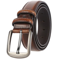 HKM-245843 Luxury Leather Belts for Men - Adjustable Strap with Classic Design