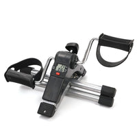 HKM-316627 Compact Folding Indoor Cycling Stepper with LCD Display and Adjustable Resistance