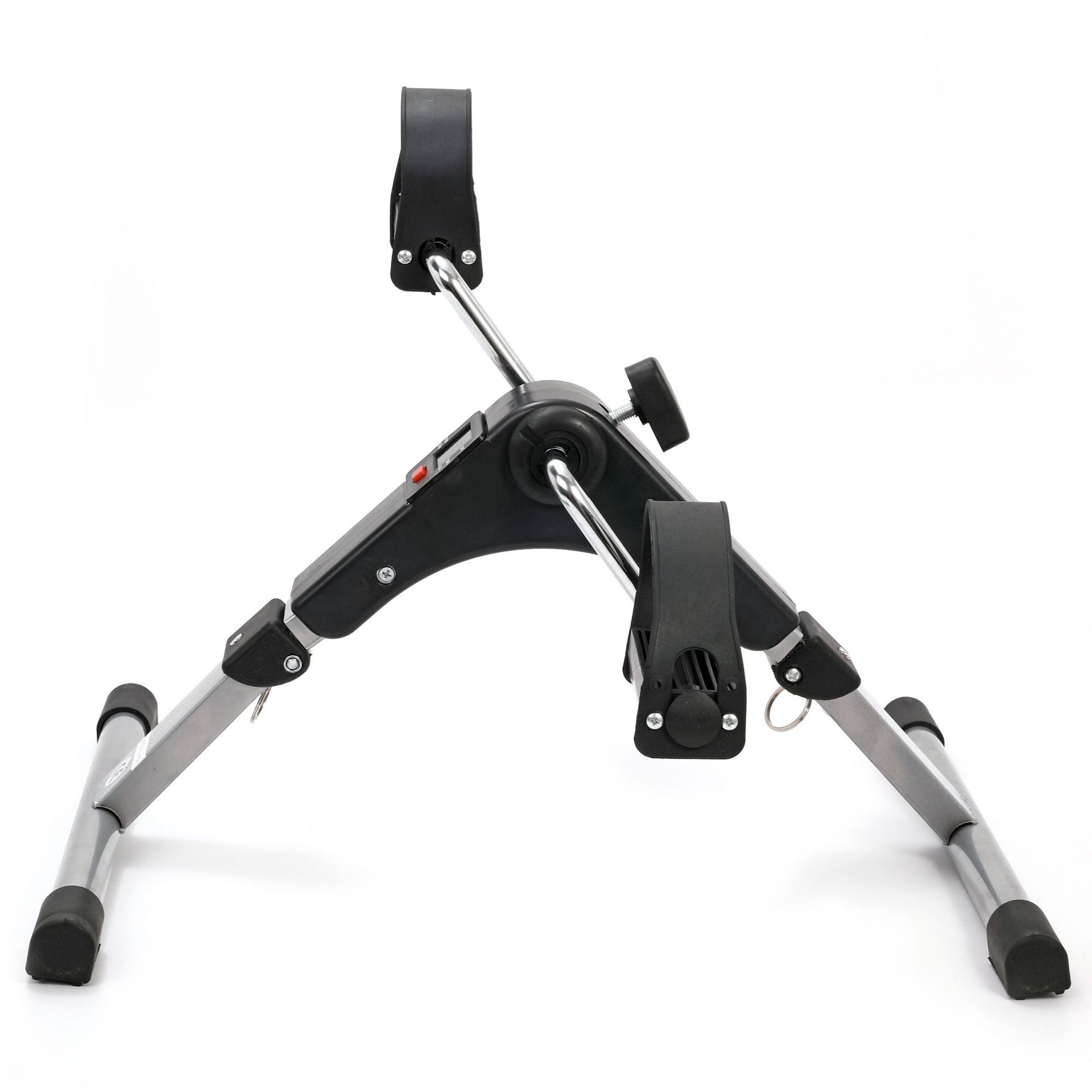 HKM-316627 Compact Folding Indoor Cycling Stepper with LCD Display and Adjustable Resistance