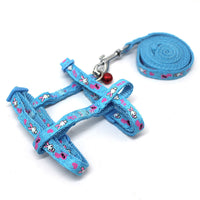 HKM-325203 Rabbit Walking Rope in Multiple Variants - Normal, Enhanced & Double-Layered Options in Pink and Light Blue