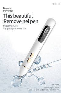HKM-788435 LCD Nevus Pen - Dual-Use Freckle Removal Device with 5 Power Settings